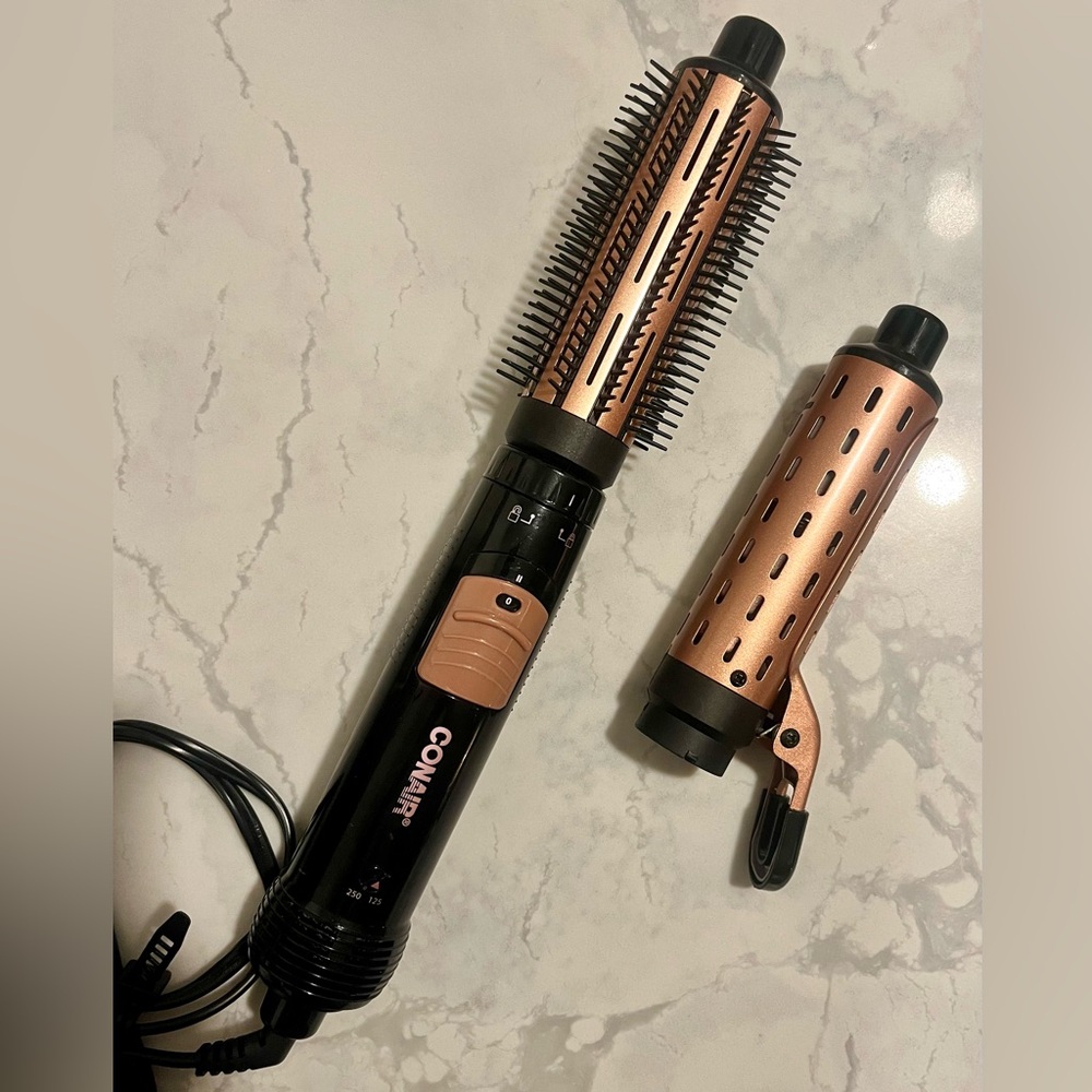 Conair Hot Air Brush & Curling Iron